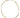 ketting met een twist | gold