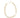 hart ketting met parels | grey oyster
