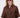 Piloten zonnebril met hoeken en koker gold gedragen door model in bruine blouse met ceintuur van Zusss