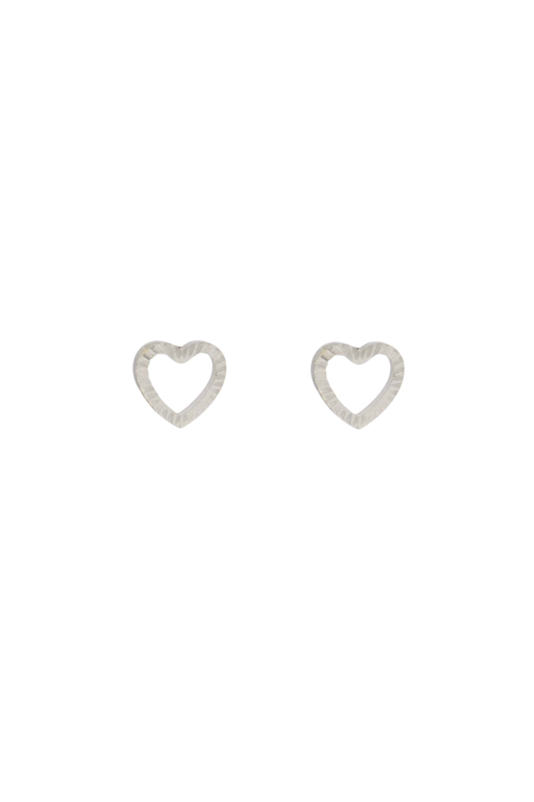 Ancol Reflecterende Kattenhalsband - Zilver, Met Hartjesmotief, Break-away Gesp, Bel, 20-30 Cm