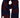 streep sjaal blokstreep | dark navy / burgundy