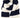 streep sjaal blokstreep | off white / dark navy