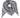 visgraat triangle sjaal | grey melange