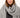 visgraat triangle sjaal | grey melange