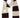 streep dunne sjaal 2 tone | dark choco / grey oyster