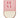 geurkaars in wikkel love | roze / rood