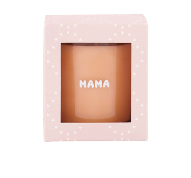 geurkaars glas in doosje mama | light pink