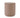 Scented ceramic heart candle | brown
