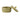 bewaarpotje keramiek ribbel | green / gold