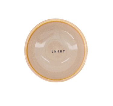 Dipschälchen „Enjoy“ | Sand