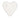serveerschaal hartvorm handgeschilderd wit / grijsblauw | white / ash blue