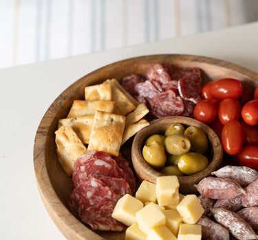 tapasschaal hout enjoy naturel | naturel