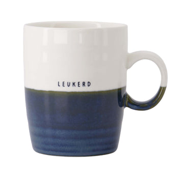 theemok leukerd wit/blauw | white / blue