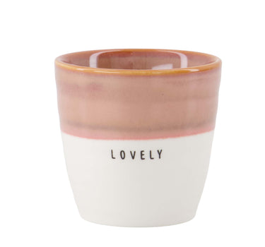 espressomok lovely | white / dark pink