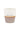 coffee mug "Coffee Time" | white / dark sand