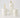 koffiemok hartje wit/goud | white / gold