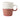 teacup happiness white/burgundy | white / burgundy
