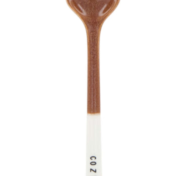 lepeltje cozy | white / dark red