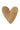 borrelplank hart | naturel van Zusss, houten hartvormige borrelplank met gravure be full of love.