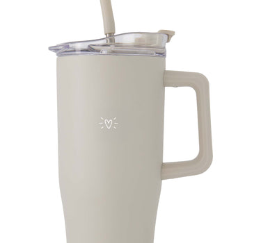 tumbler pretty smile | sand