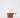 theemokset Cozy - Theemok & lepeltje - Wit/donkerrood - Ø8,3x10,3cm