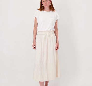striped wide skirt | kit