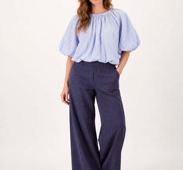 Balloon Bat Top | Sky Blue