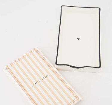 Cadeauset - Servetten en servethouder Jij Bent Zo Leuk