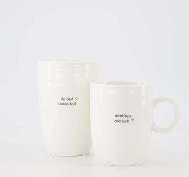 Set - theemok en Mok L lieblingsmensch