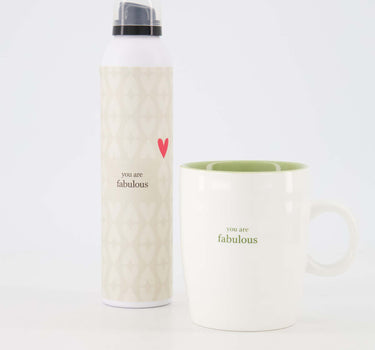 Set - Doucheschuim en theemok