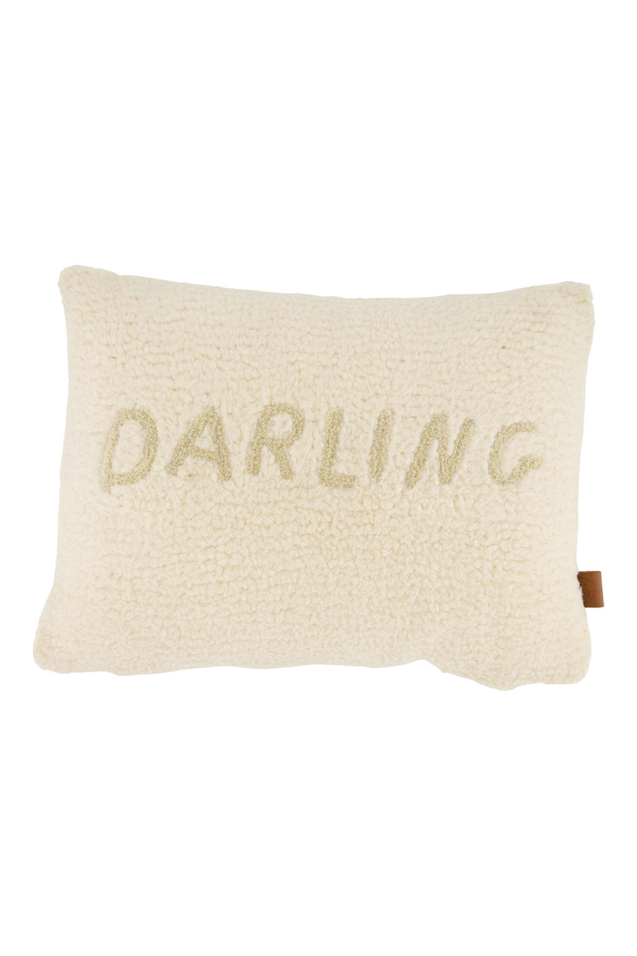 kussen teddy darling 35x25cm zand | zand