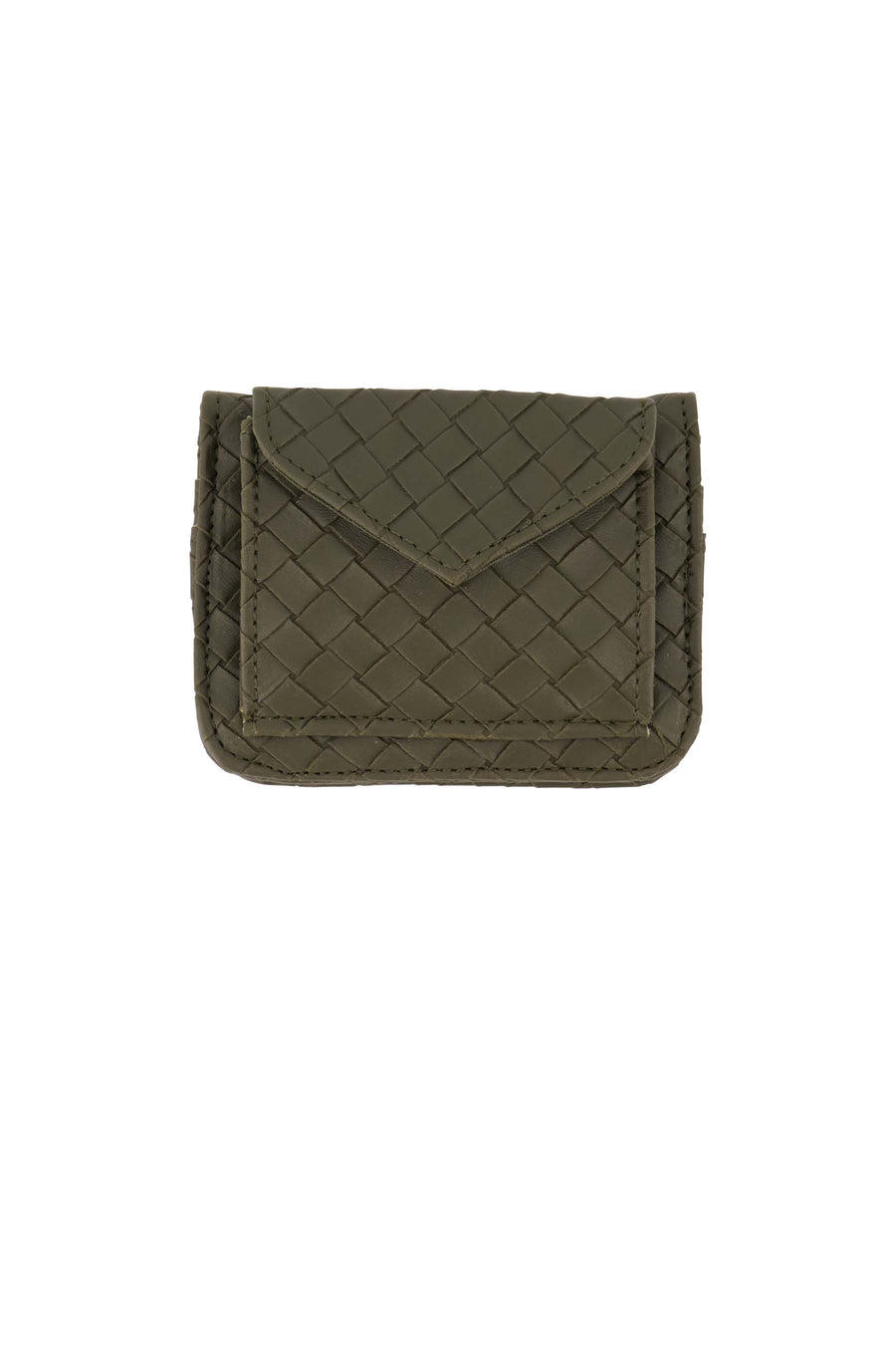 pashouder gevlochten | light mossgreen