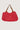 love tote bag met leren details | raspberry