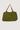 love tote bag met leren details | light mossgreen