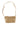 suede tas met riem detail | grey oyster