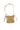 suede tas met knoop detail | grey oyster