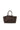 suede shopper | dark choco