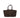 suede shopper | dark choco
