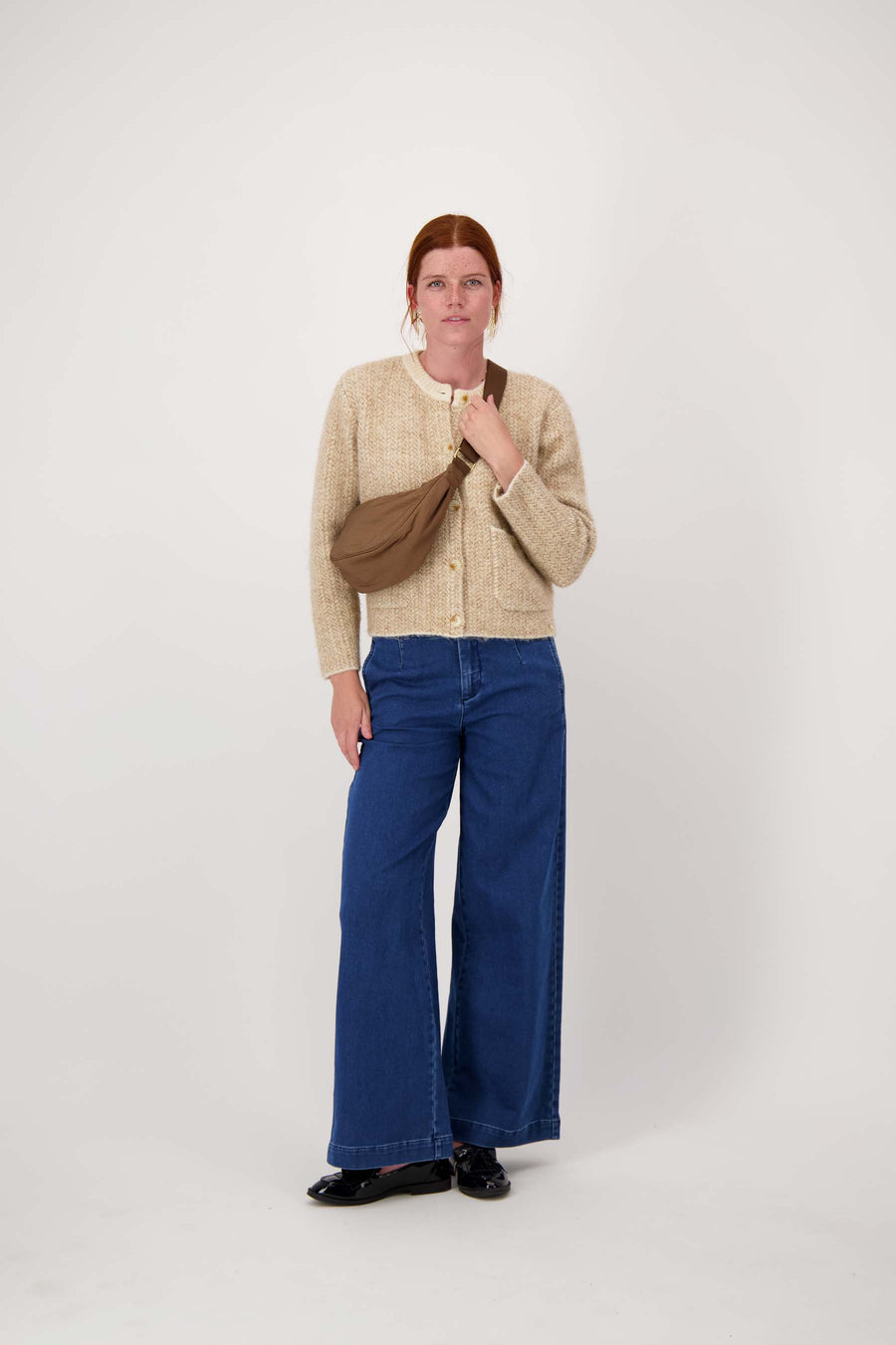 nylon fanny pack | chocoladebruin