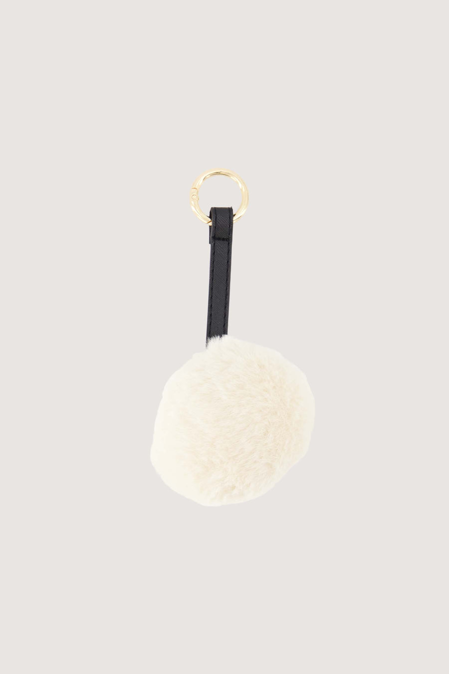 pompom hanger | grey oyster