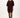 brei jurk met raglan mouwen | burgundy