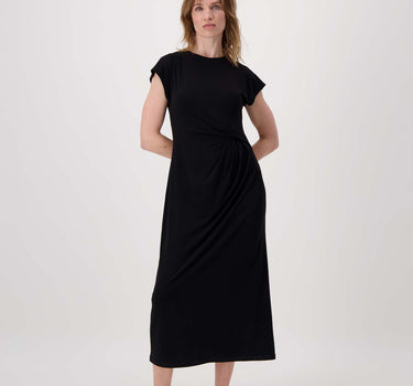 Jersey-Kleid | schwarz