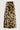 wide skirt in spotted print | chocolate / sand / light pink