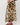 wide skirt in spotted print | chocolate / sand / light pink