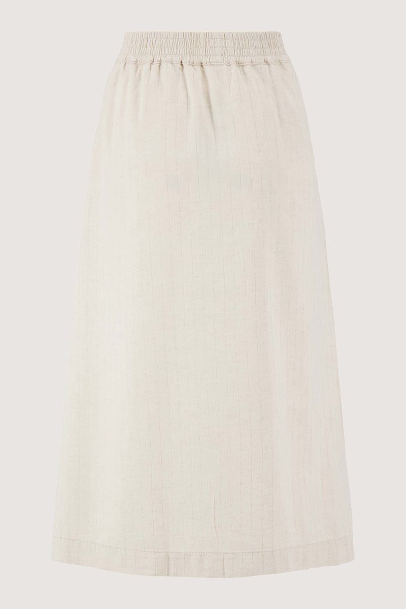 gestreepte wijde rok | kit