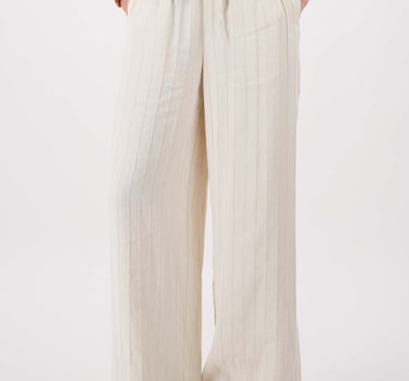 seersucker streep broek | off white