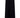 broek in superstretch met bandplooi | black