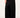 broek in superstretch met bandplooi | black