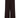 broek in superstretch met bandplooi | dark choco