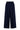 broek in superstretch met bandplooi | dark navy